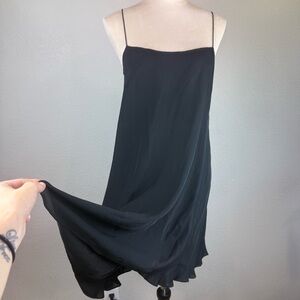 Marchesa‎ Notte Elegant Black Slip Dress